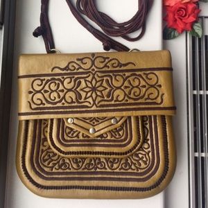 Moroccan Berber Leather Bag